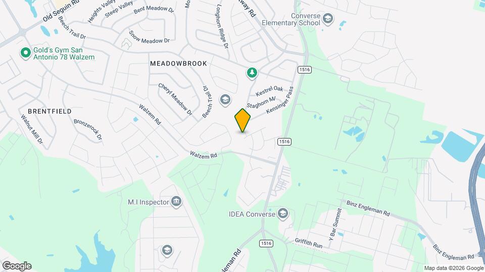 8603 ROCK Mdw Map and Location Details