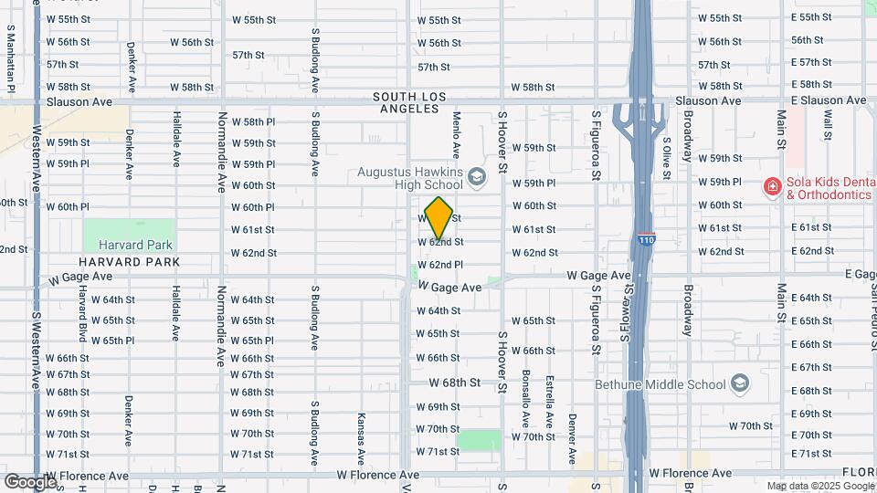 930 W 62nd St Map and Location Details