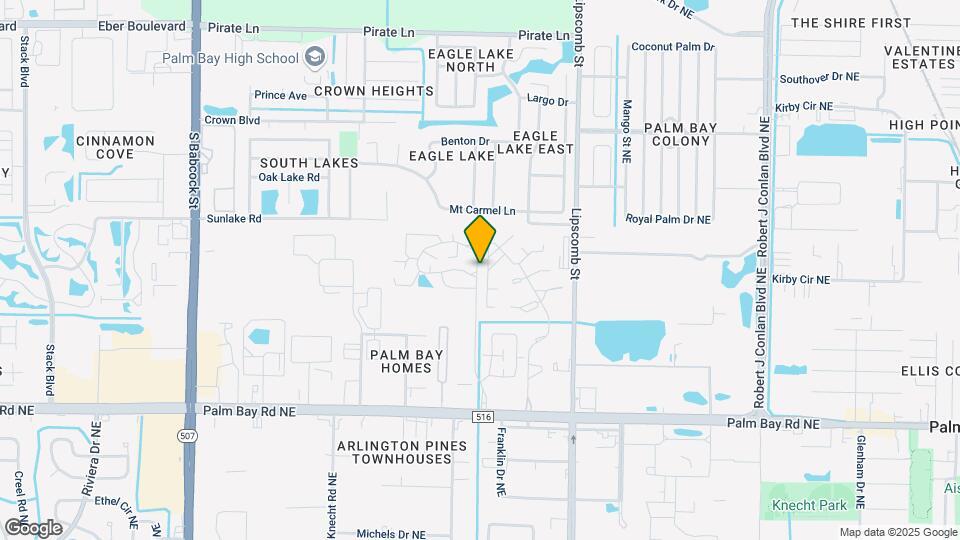 Palm Pointe Apartments Map and Location Details