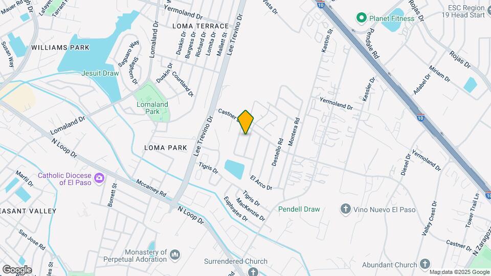 829 Silvestre Rd Map and Location Details