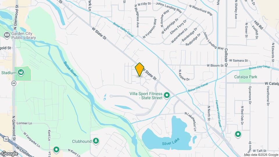 5937 N Cobbler Ln Map and Location Details