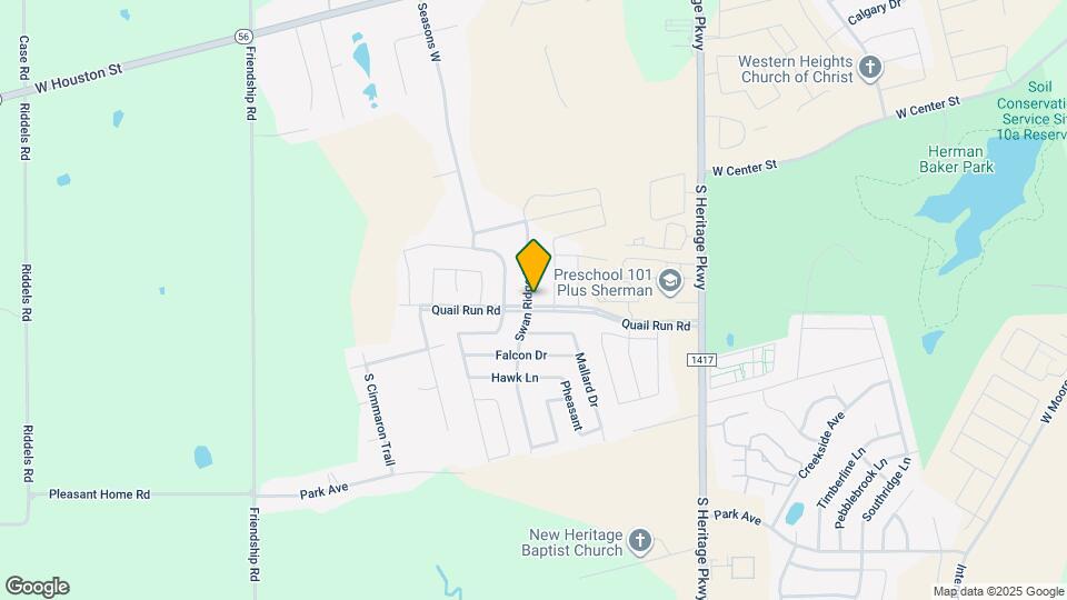 921 Swan Ridge Dr Map and Location Details