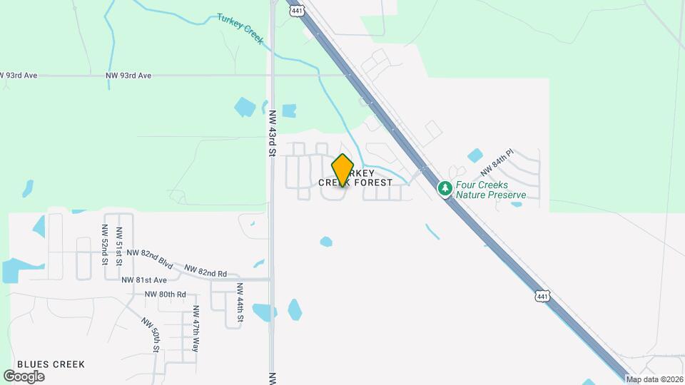 8430 NW 39th Cir Map and Location Details