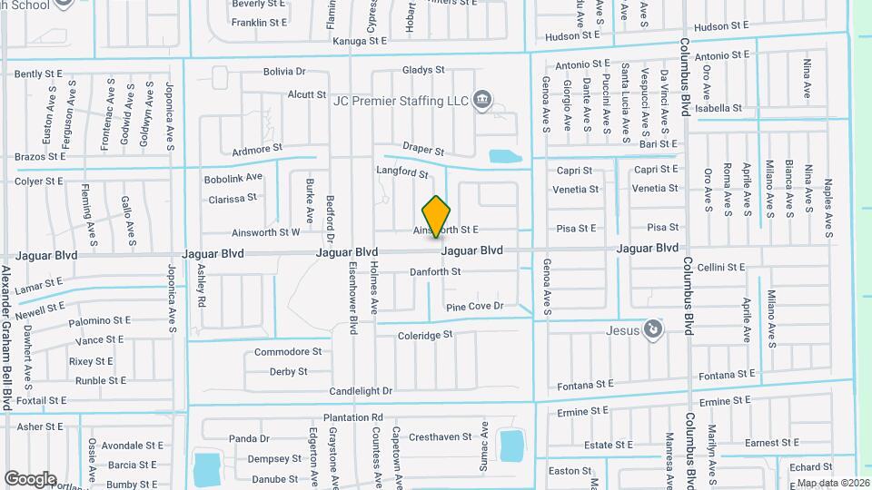 1045-1047 Jaguar Blvd Map and Location Details