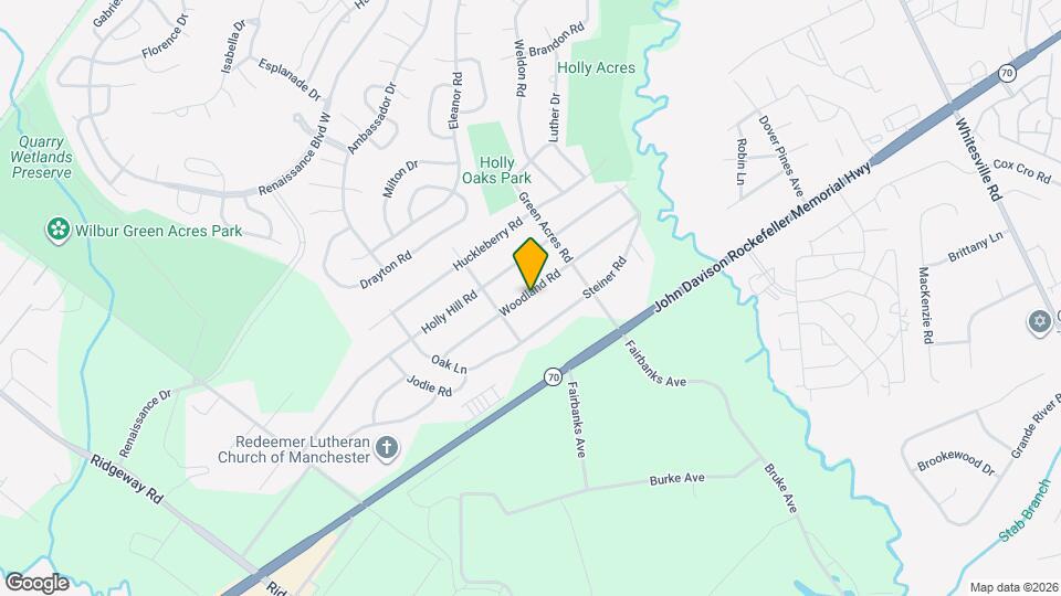 2432 Woodland Rd Map and Location Details