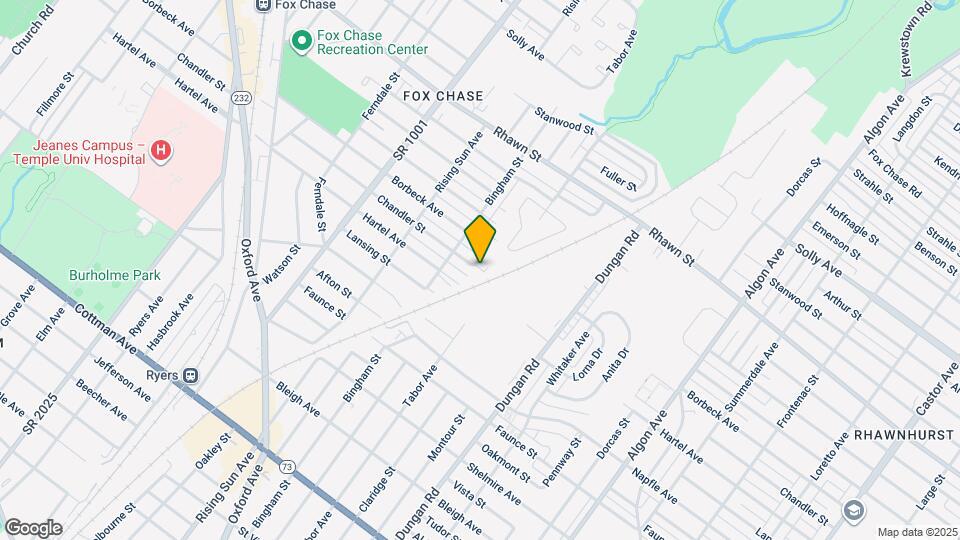 7837 Lawndale Ave Map and Location Details