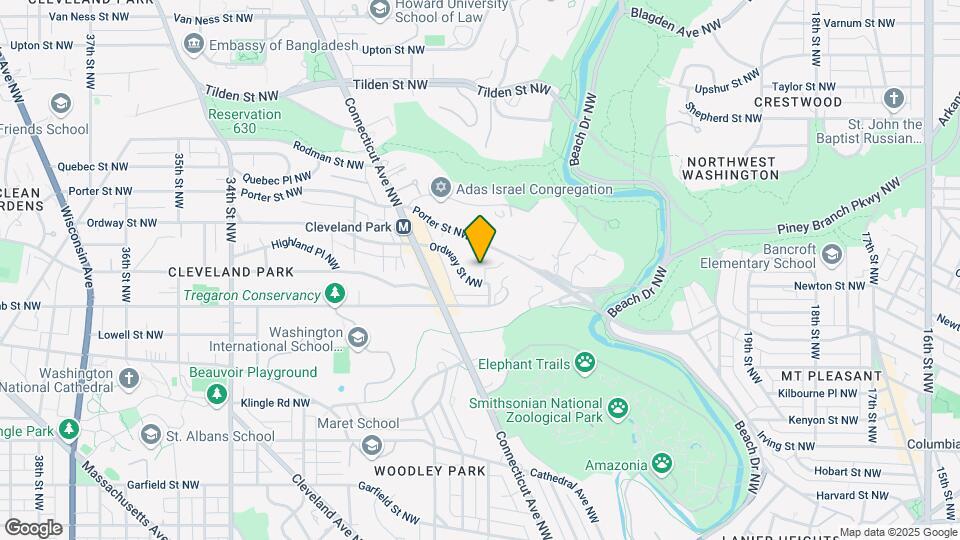 2719 Ordway St NW-Unit -4 Map and Location Details