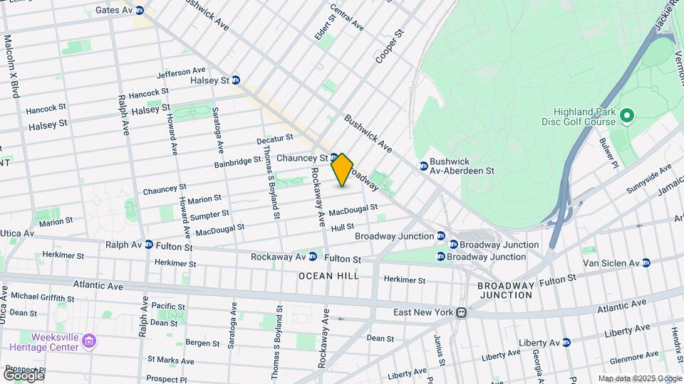 3 BED 2 BATH BED STUY APARTMENT HUGE! Map and Location Details