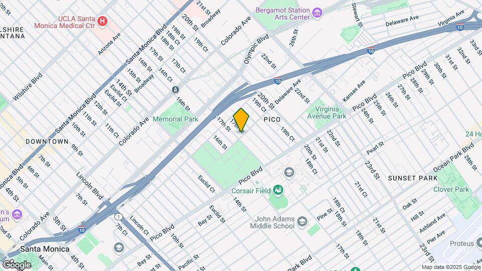 1723 Delaware Ave Mapa y Detalles de la Ubicación
