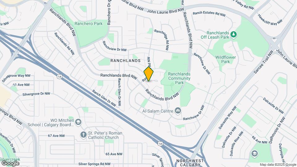 1012 Ranchlands Blvd NW Map and Location Details