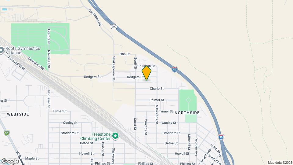 919 Rodgers St Mapa y Detalles de la Ubicación