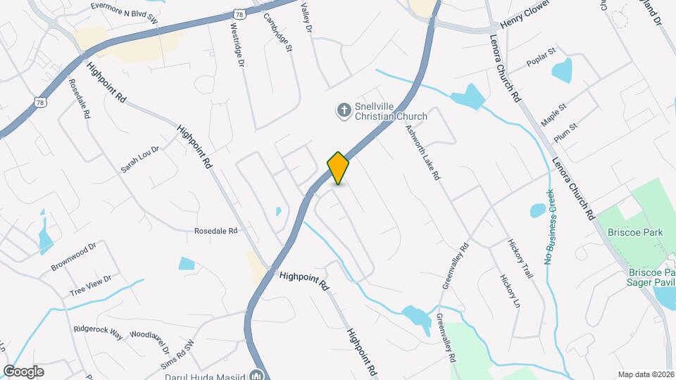 2943 Newtons Crest Cir Mapa y Detalles de la Ubicación