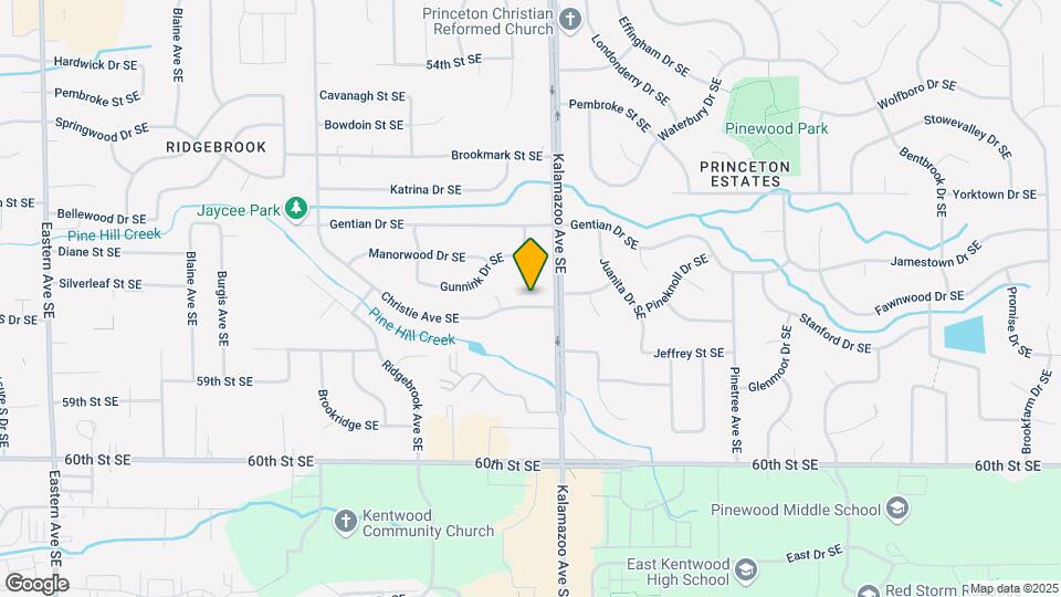 5924 Christie Ave SE Map and Location Details