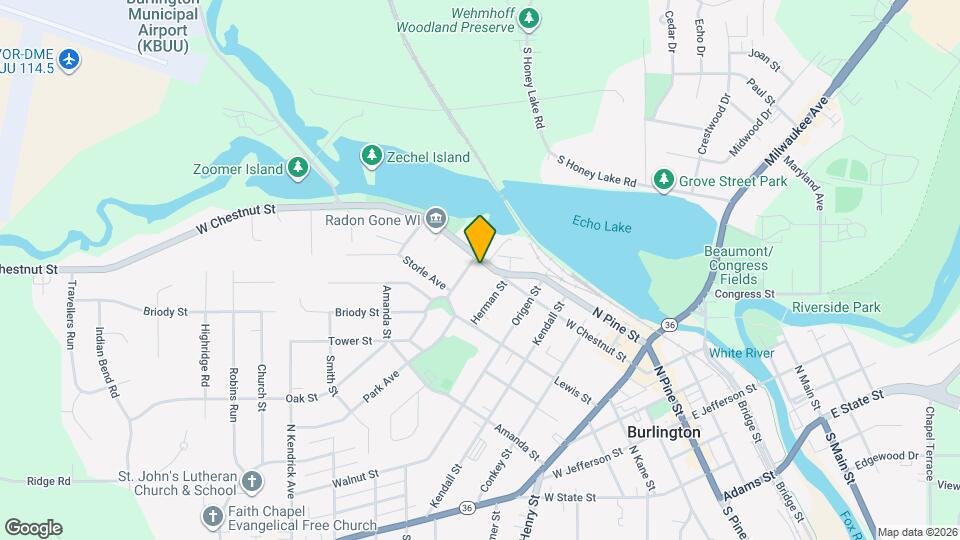 361 W Chestnut St Map and Location Details