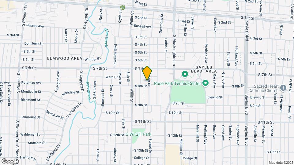 782 Sunset Dr Map and Location Details