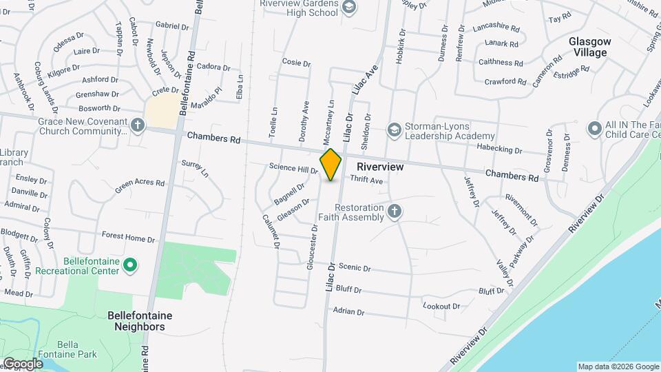 9943 Lilac Dr Map and Location Details