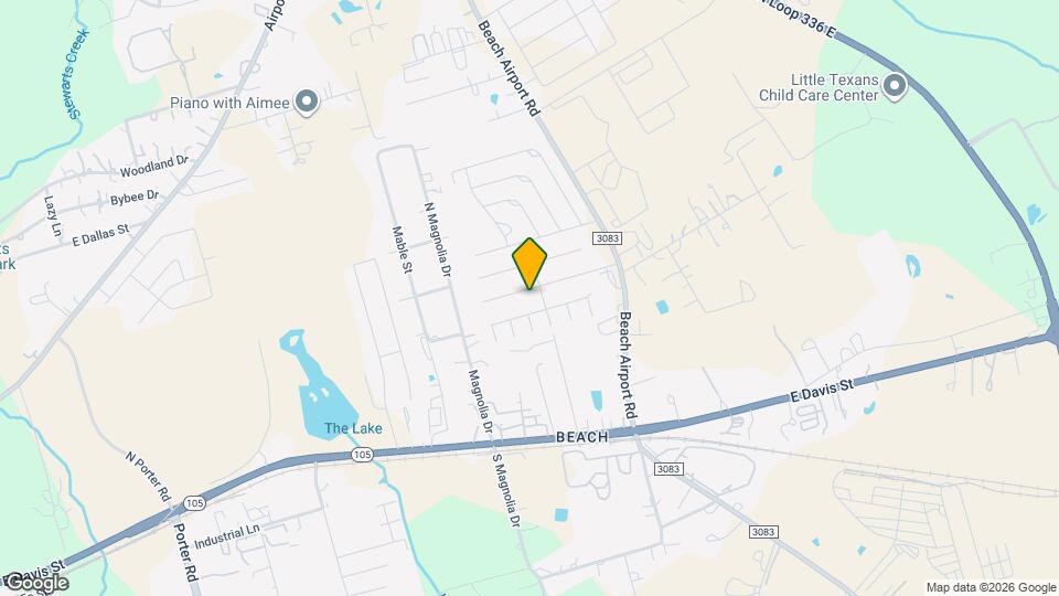 2224 Shady Tree Ln Map and Location Details