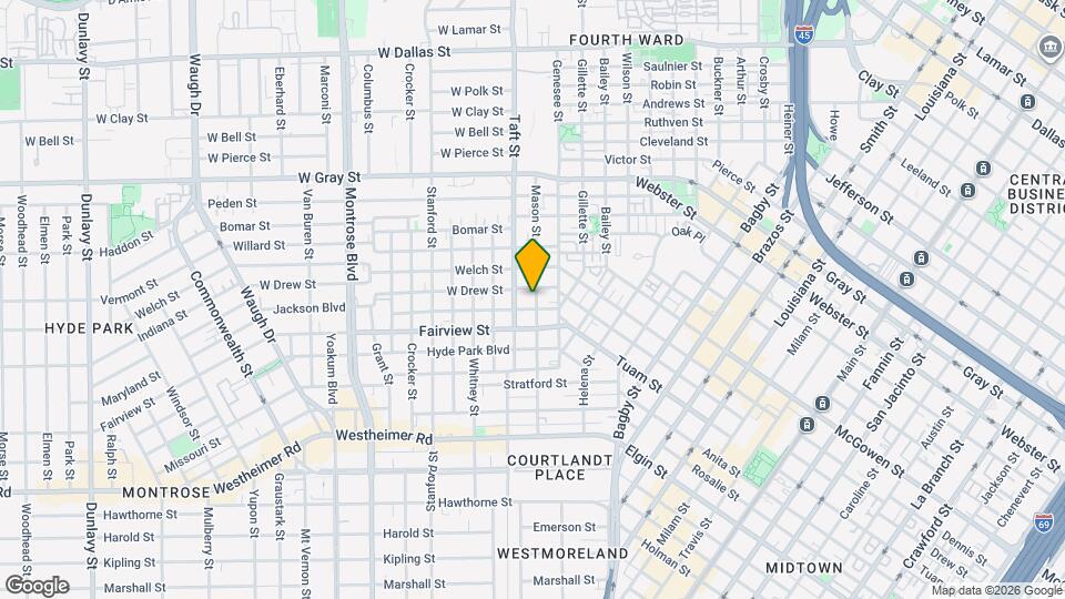 2210 Mason St Map and Location Details