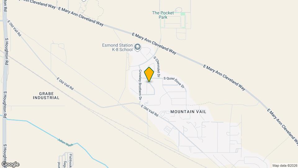 9563 S Trapper Ridge Dr Map and Location Details