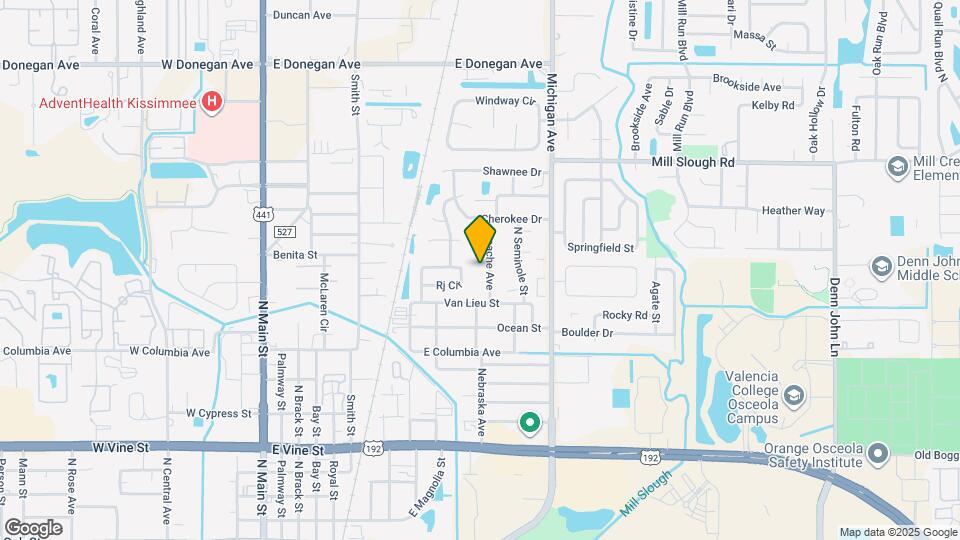 2314 Apache Ave Map and Location Details