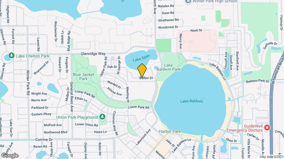 1846 Barker Dr Map and Location Details
