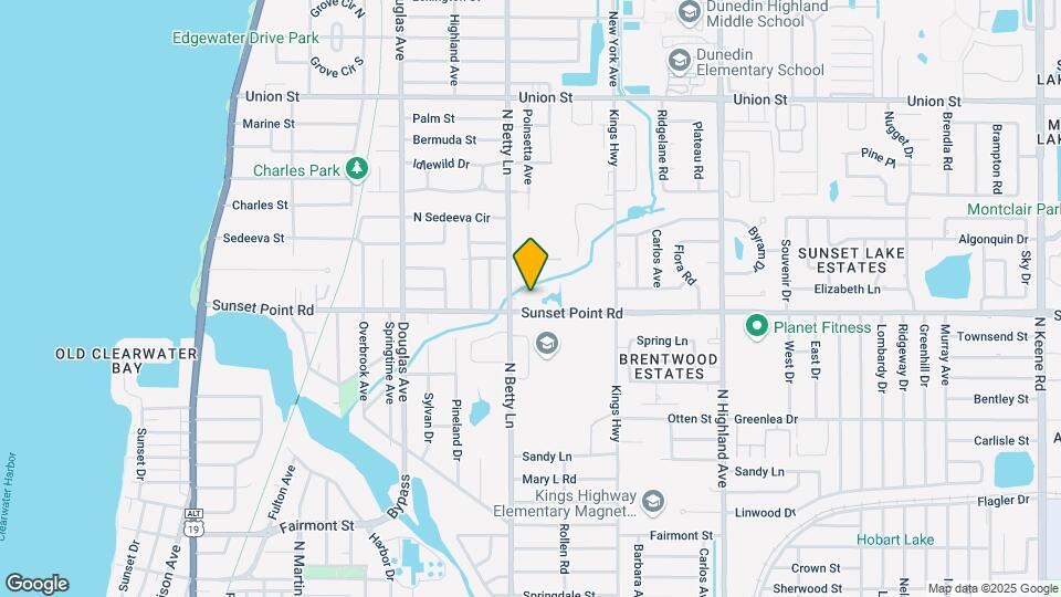 1314 Sunset Point Rd, Unit B Map and Location Details