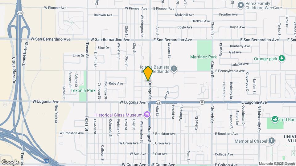 1409 Orange St Map and Location Details