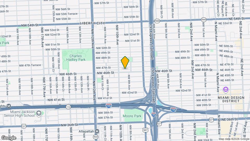 901 NW 46th St Mapa y Detalles de la Ubicación