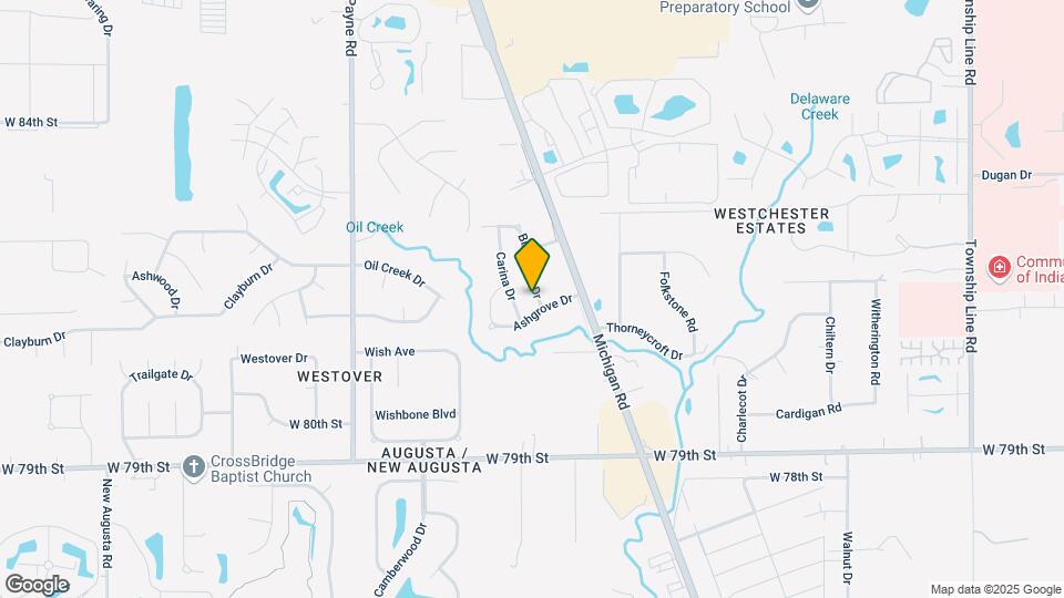 8076 Birchfield Dr Map and Location Details