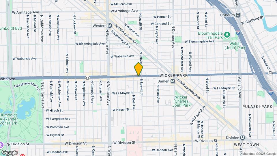2209 W North Ave Map and Location Details