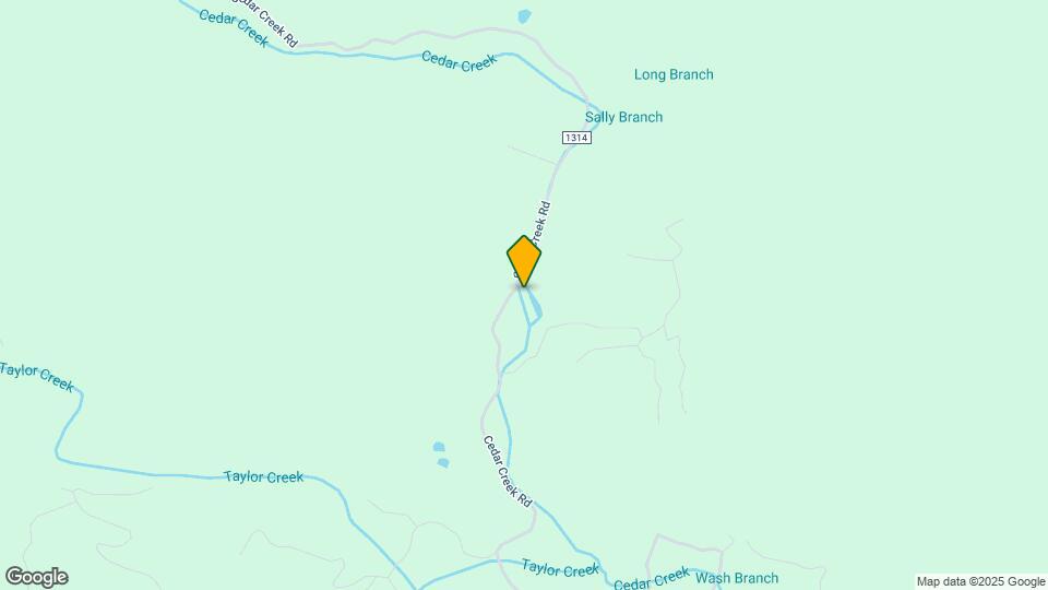 2634 Cedar Creek Rd Map and Location Details