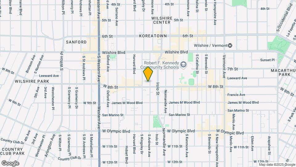 759 S Ardmore Ave Mapa y Detalles de la Ubicación