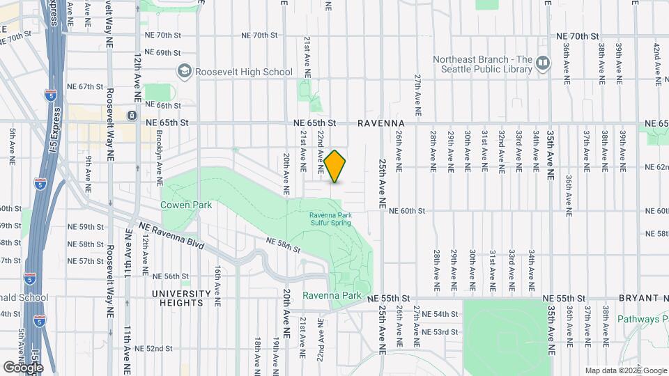 6100 Ravenna Ave NE Map and Location Details