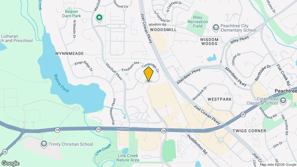 212 Turnbridge Cir Map and Location Details