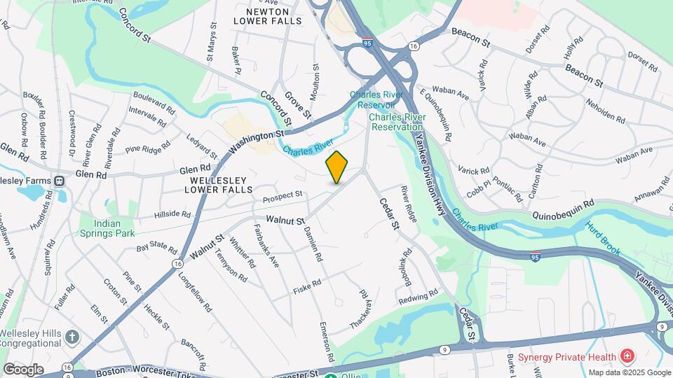 133 Walnut St Map and Location Details