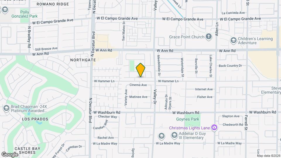 4353 Scarlet Sea Ave Map and Location Details