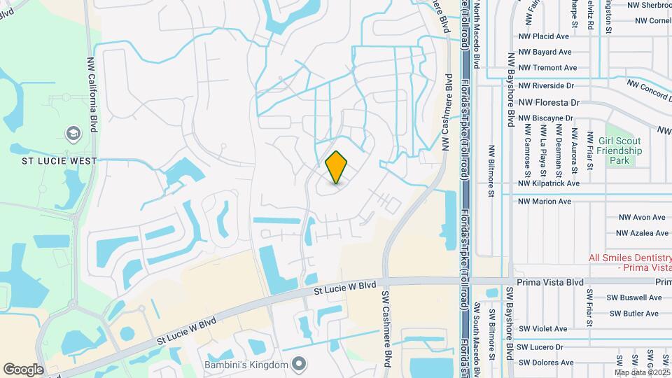 582 Montevina Dr Map and Location Details
