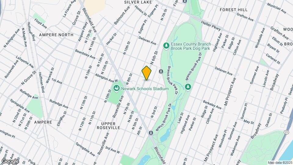 639 N 6th St Mapa y Detalles de la Ubicación