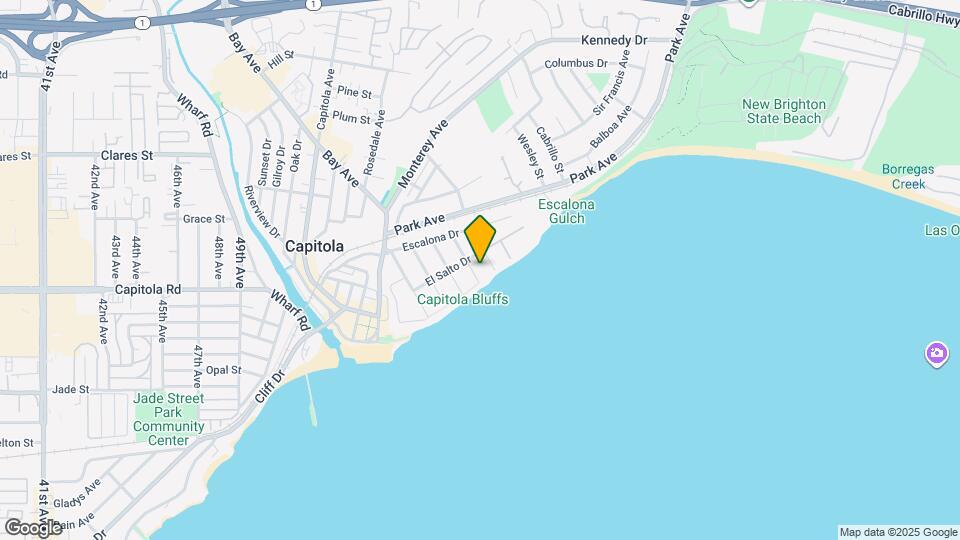 106 Hollister Ave Map and Location Details