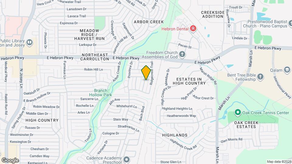 4010 Crestwood Dr Map and Location Details