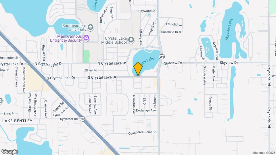2415 S Crystal Lake Dr Map and Location Details