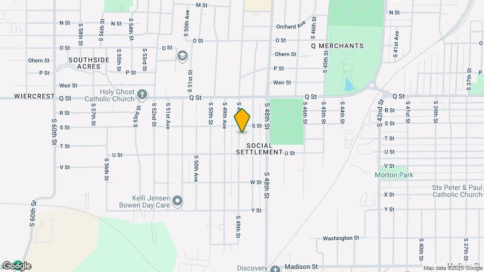 5417 S 49th St Map and Location Details