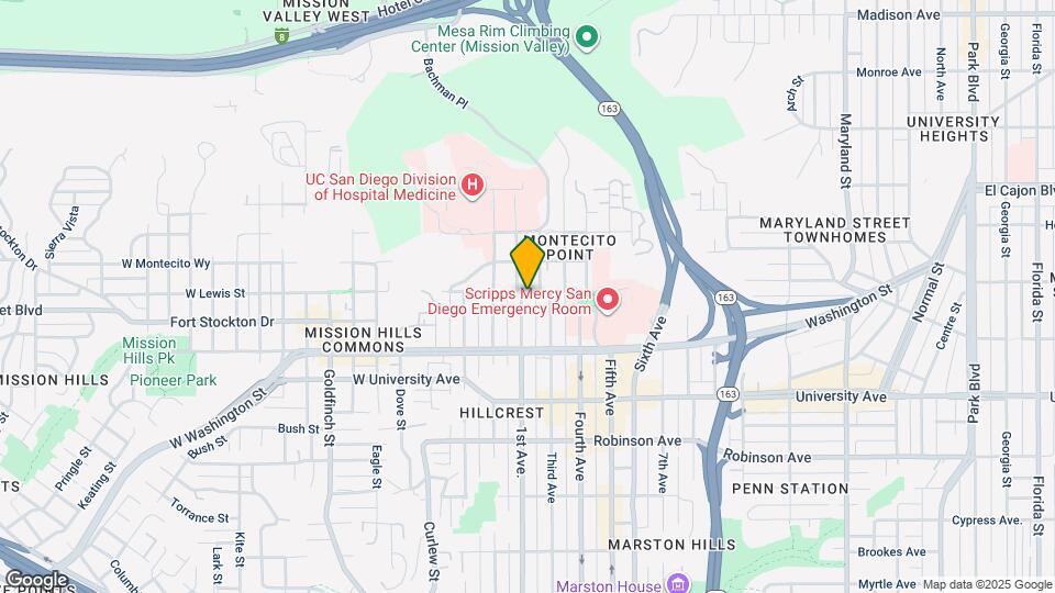 4093 1st Ave. Map and Location Details