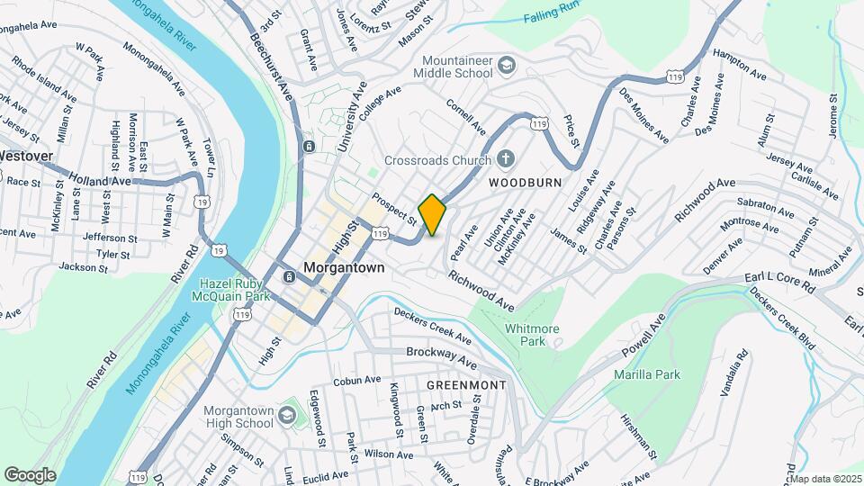 Morgantown Unity Manor Map and Location Details