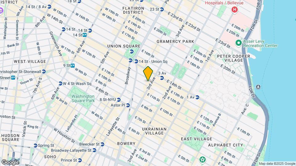 96 3rd Ave Map and Location Details