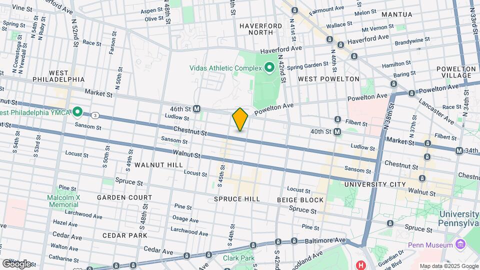 4415 Chestnut St Map and Location Details