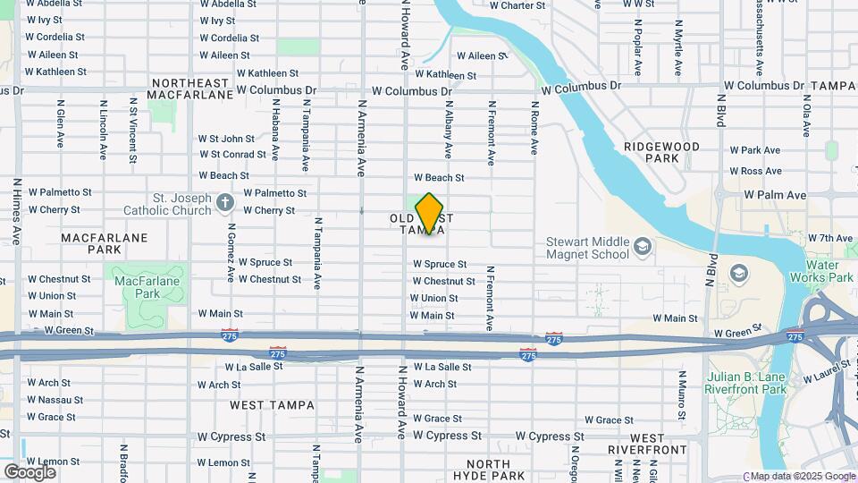 2115 W Walnut St Map and Location Details