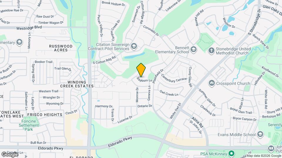 8300 Rayburn Ln Map and Location Details