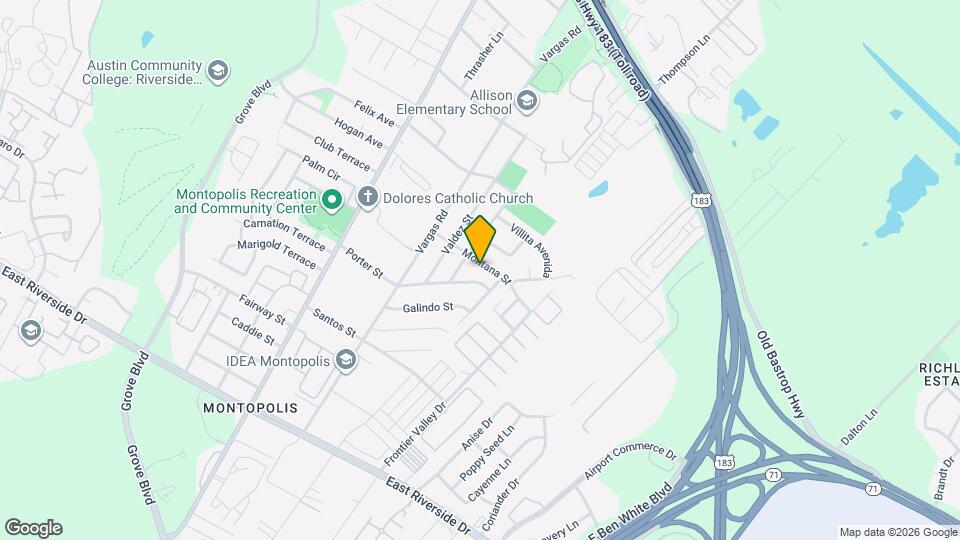 6809 Montana St Map and Location Details