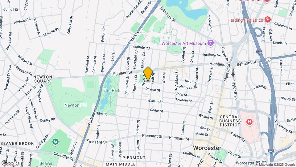 17 Hampden St, Unit 2 Map and Location Details